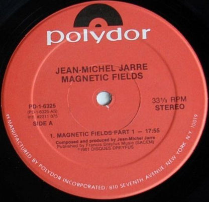 Jean-Michel Jarre : Magnetic Fields (LP, Album, 53-)