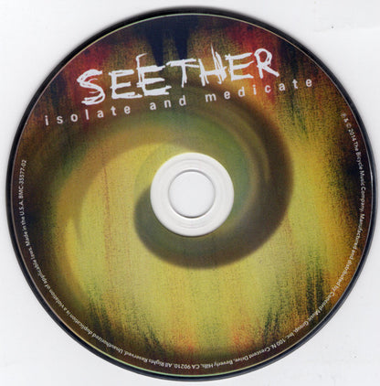 Seether : Isolate And Medicate (CD, Album, Dlx, Dig)