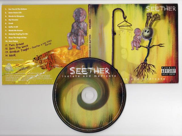 Seether : Isolate And Medicate (CD, Album, Dlx, Dig)