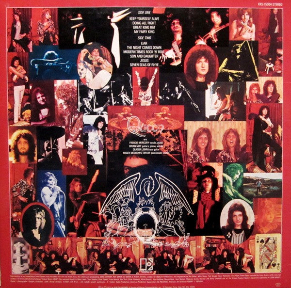 Queen : Queen (LP, Album, RP, CTH)