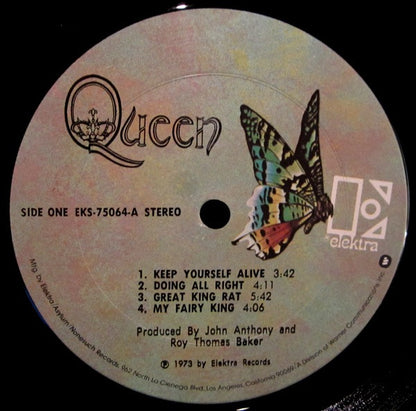 Queen : Queen (LP, Album, RP, CTH)