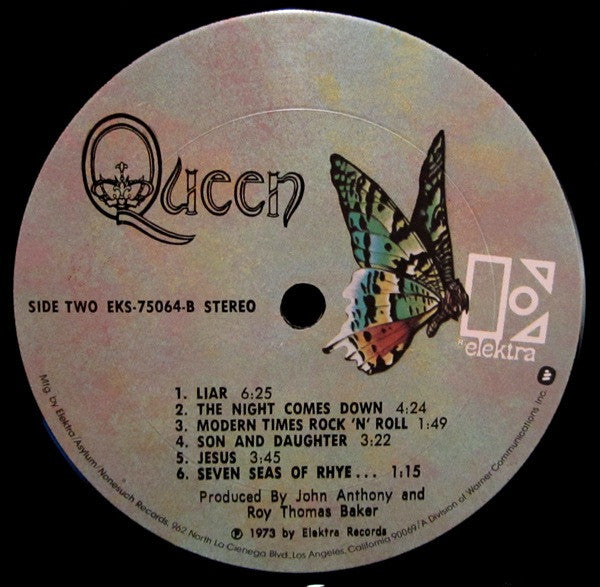 Queen : Queen (LP, Album, RP, CTH)