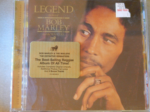 Bob Marley & The Wailers : Legend (The Best Of Bob Marley & The Wailers) (CD, Comp, RE, RM)