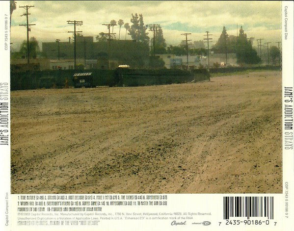 Jane's Addiction : Strays (CD, Album, Enh)