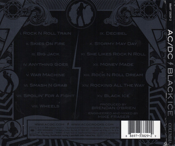AC/DC : Black Ice (CD, Album, Dig)