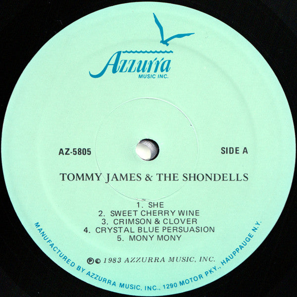 Tommy James & The Shondells : Anthology (LP, Comp)