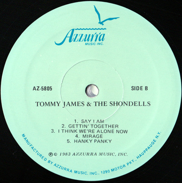 Tommy James & The Shondells : Anthology (LP, Comp)