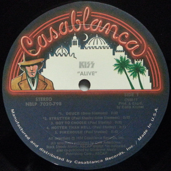 Kiss : Alive! (2xLP, Album, Gat)