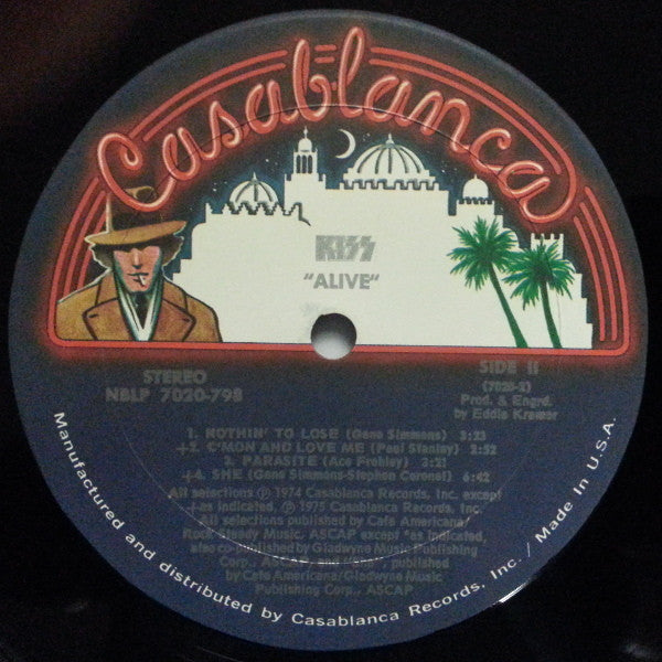 Kiss : Alive! (2xLP, Album, Gat)