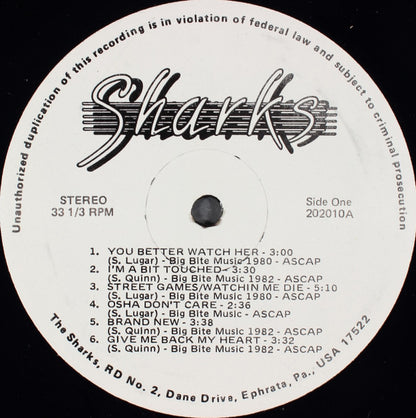 Sharks (10) : Live At The Village (LP, Album)