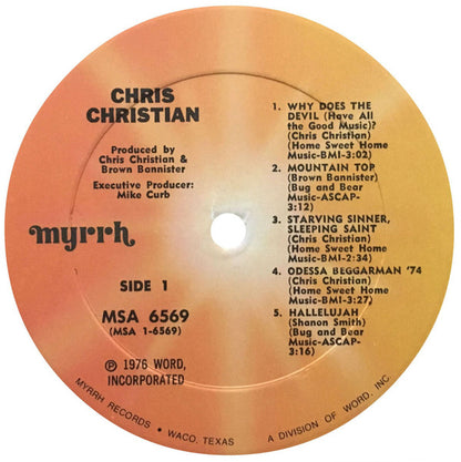 Chris Christian : Chris Christian (LP, Album, Gat)