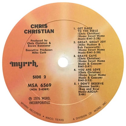 Chris Christian : Chris Christian (LP, Album, Gat)