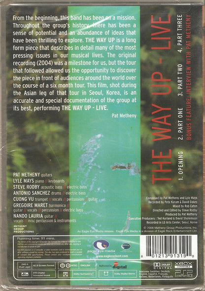 Pat Metheny Group : The Way Up - Live (DVD-V, NTSC, Reg)