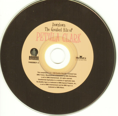 Petula Clark : Downtown: The Greatest Hits Of Petula Clark (CD, Comp, RM)