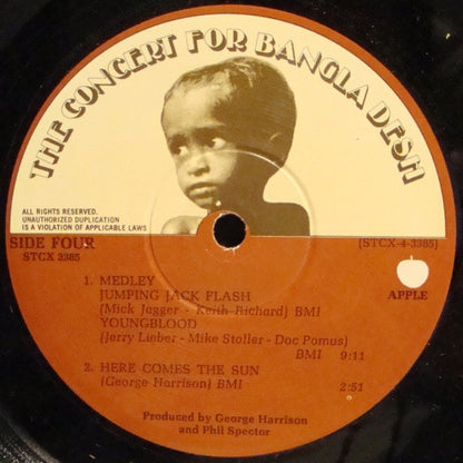 Various : The Concert For Bangla Desh (3xLP, Album, Win + Box)