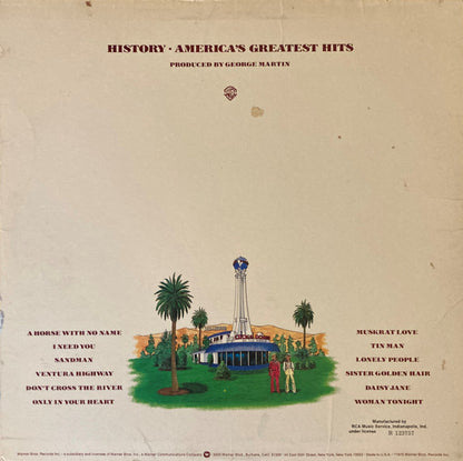 America (2) : History · America's Greatest Hits (LP, Comp, Club)