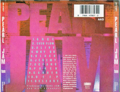Pearl Jam : Ten (CD, Album)