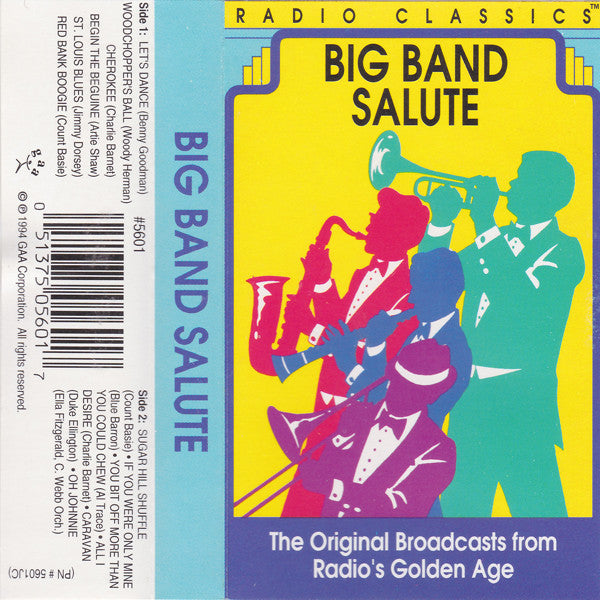 Various : Big Band Salute (Cass, Comp)