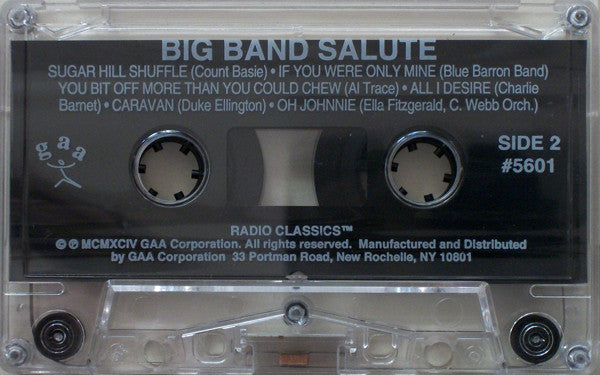 Various : Big Band Salute (Cass, Comp)
