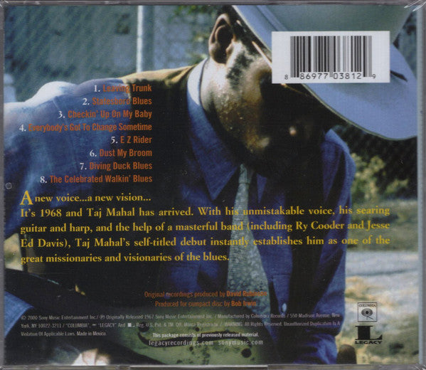 Taj Mahal : Taj Mahal (CD, Album, RE, RP)