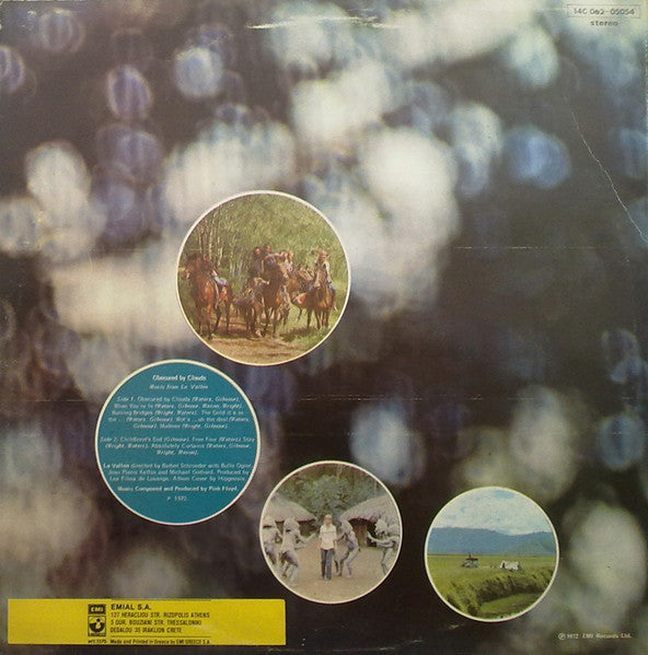 Pink Floyd : Obscured By Clouds (LP, Album, RP)