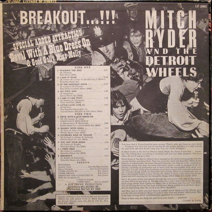 Mitch Ryder & The Detroit Wheels : Breakout...!!! (LP, Album, Mono, Gre)