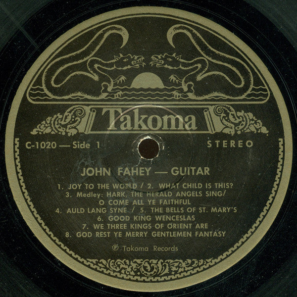 John Fahey : The New Possibility: John Fahey's Guitar Soli Christmas Album (LP, Album, RE)