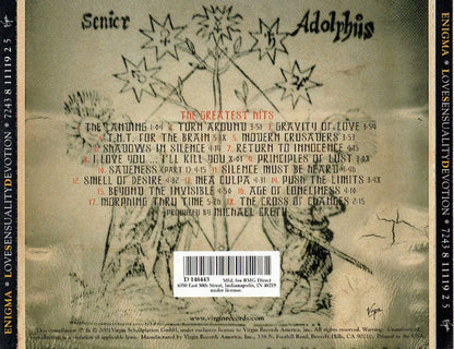 Enigma : Love Sensuality Devotion (The Greatest Hits) (CD, Comp, Club, Mixed)