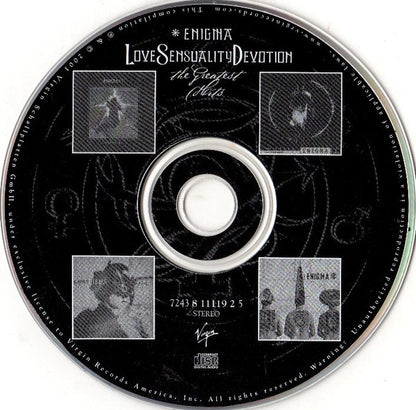 Enigma : Love Sensuality Devotion (The Greatest Hits) (CD, Comp, Club, Mixed)