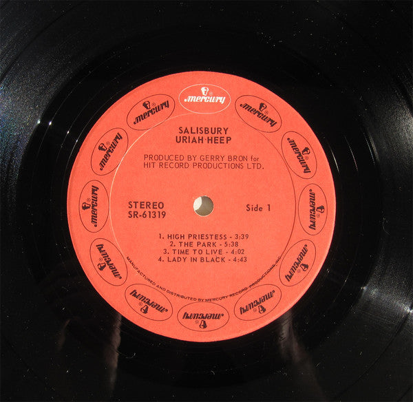 Uriah Heep : Salisbury (LP, Album, Phi)
