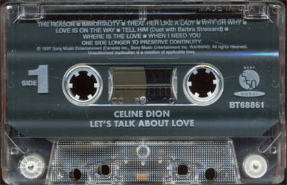 Celine Dion* : Let's Talk About Love (Cass, Album)