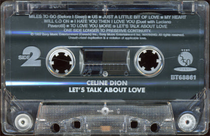 Celine Dion* : Let's Talk About Love (Cass, Album)