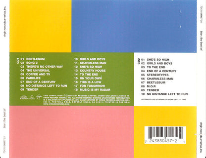 Blur : The Best Of (2xCD, Comp)