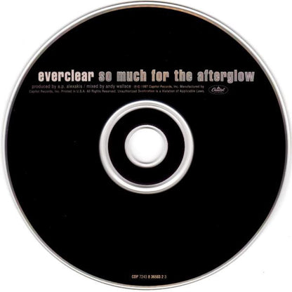 Everclear : So Much For The Afterglow (CD, Album, O-c)