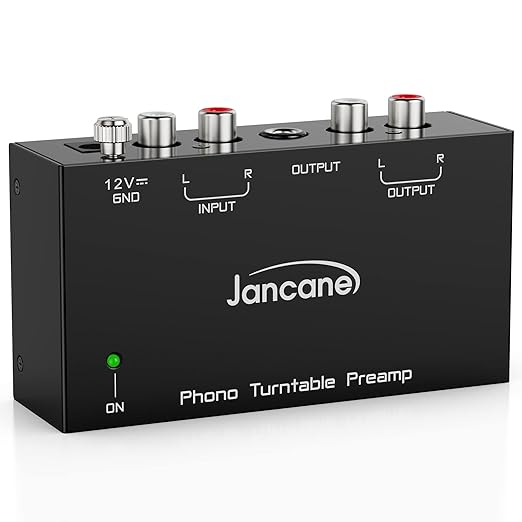 Jancane Phono Turntable Preamp NEW & SEALED