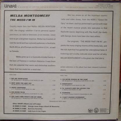 Melba Montgomery : The Mood I'm In (LP, Comp)