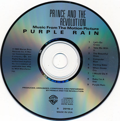 Prince And The Revolution : Purple Rain (CD, Album, RE, Cin)