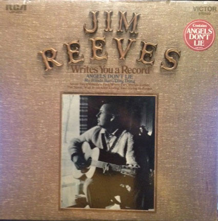 Jim Reeves : Writes You A Record (LP, Comp)