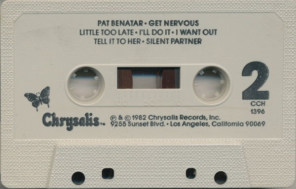 Pat Benatar : Get Nervous (Cass, Album)