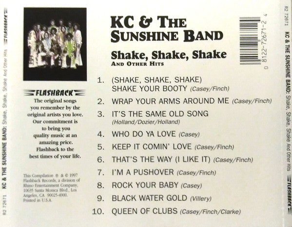 KC & The Sunshine Band : Shake, Shake, Shake And Other Hits (CD, Comp, RM)
