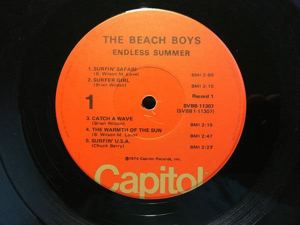 The Beach Boys : Endless Summer (2xLP, Comp, RE, Jac)