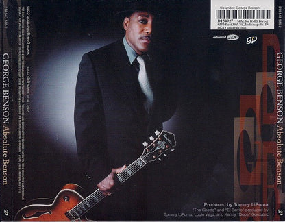 George Benson : Absolute Benson (CD, Album, Club, Enh)