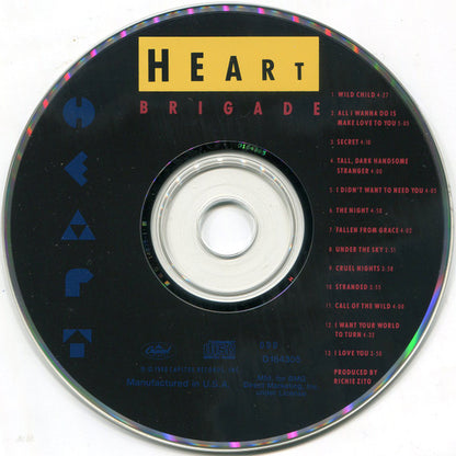 Heart : Brigade (CD, Album, Club, BMG)