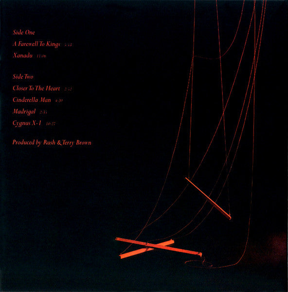 Rush : A Farewell To Kings (LP, Album, Gat)