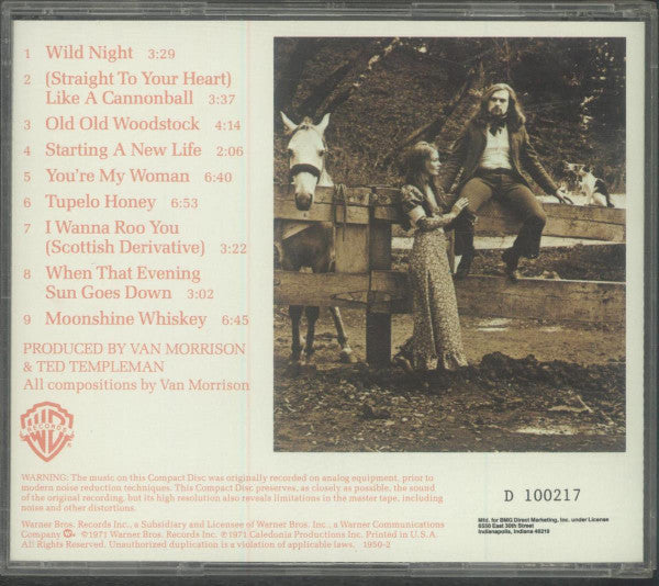 Van Morrison : Tupelo Honey (CD, Album, Club, RE, Spe)
