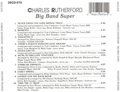 Charles Rutherford : Big Band Super (CD)