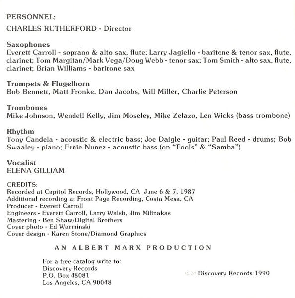 Charles Rutherford : Big Band Super (CD)