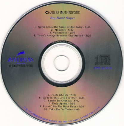 Charles Rutherford : Big Band Super (CD)