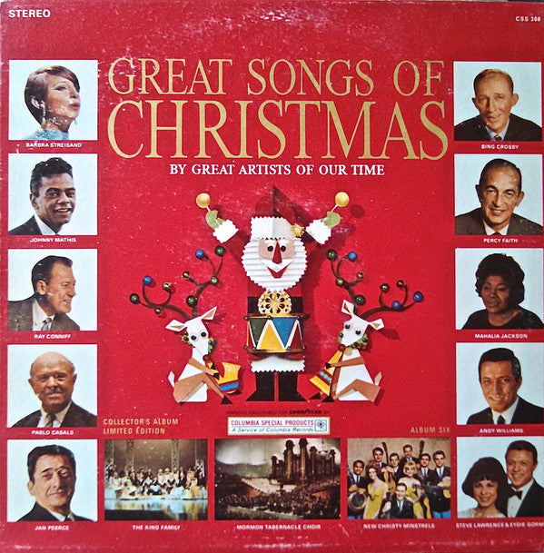 Various : The Great Songs Of Christmas Album Six (LP, Album, Comp, Ltd)