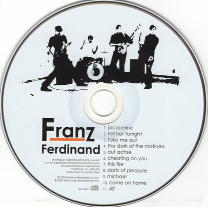 Franz Ferdinand : Franz Ferdinand (CD, Album, Club)
